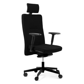 Fotel Foxtrot 24/7 do 150 kg Mura H10 czarny