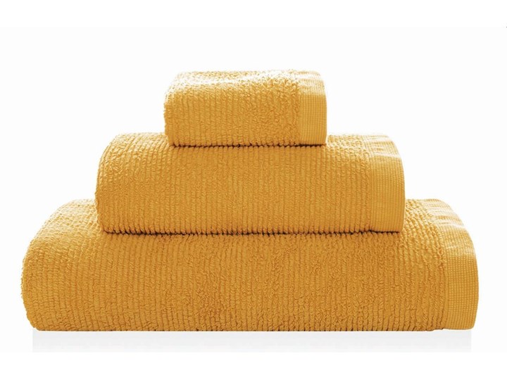 Ręcznik bawełniany Sorema Ribbon Pale Gold Kategoria Ręczniki Bawełna Kolor Żółty