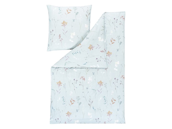 Komplet pościeli Jersey Estella Noam Bleu 200x220 cm Bawełna 155x200 cm 135x200 cm Wzór Geometryczny Kategoria Komplety pościeli