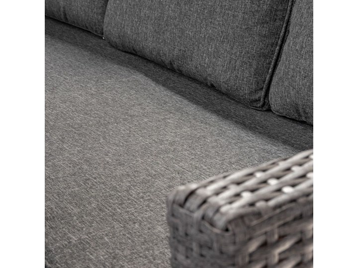 ELEGANCKI ZESTAW MEBLI OGRODOWYCH Technorattan Zestawy wypoczynkowe Rattan Stal Kategoria Zestawy mebli ogrodowych