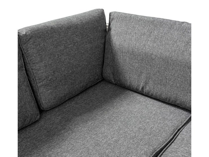 ELEGANCKI ZESTAW MEBLI OGRODOWYCH Stal Zestawy wypoczynkowe Rattan Technorattan Zawartość zestawu Narożnik