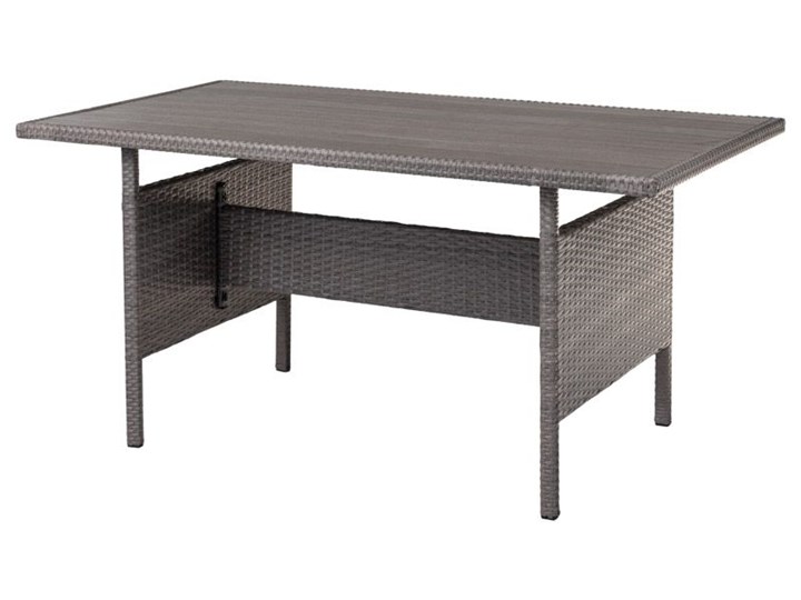 ELEGANCKI ZESTAW MEBLI OGRODOWYCH Zestawy wypoczynkowe Technorattan Kategoria Zestawy mebli ogrodowych Rattan Stal Zawartość zestawu Stół