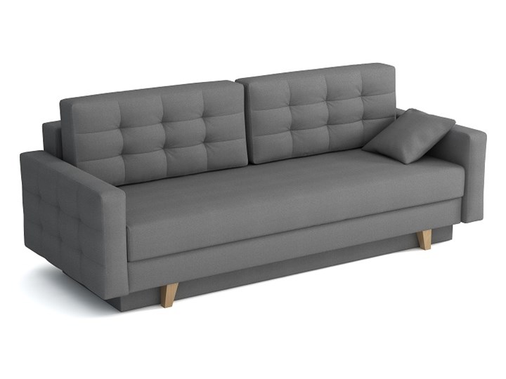 Sofa skandynawska z funkcją spania - ITALIA butelkowa zieleń Głębokość 145 cm Głębokość 100 cm Pomieszczenie Salon Szerokość 226 cm Typ Gładkie