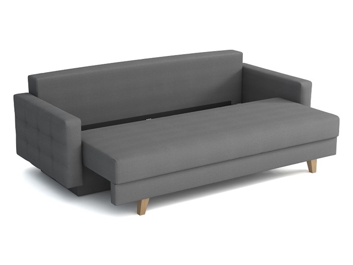 Kanapa rozkładana w stylu skandynawskim - ITALIA granatowy Głębokość 145 cm Głębokość 100 cm Szerokość 226 cm Materiał obicia Tkanina