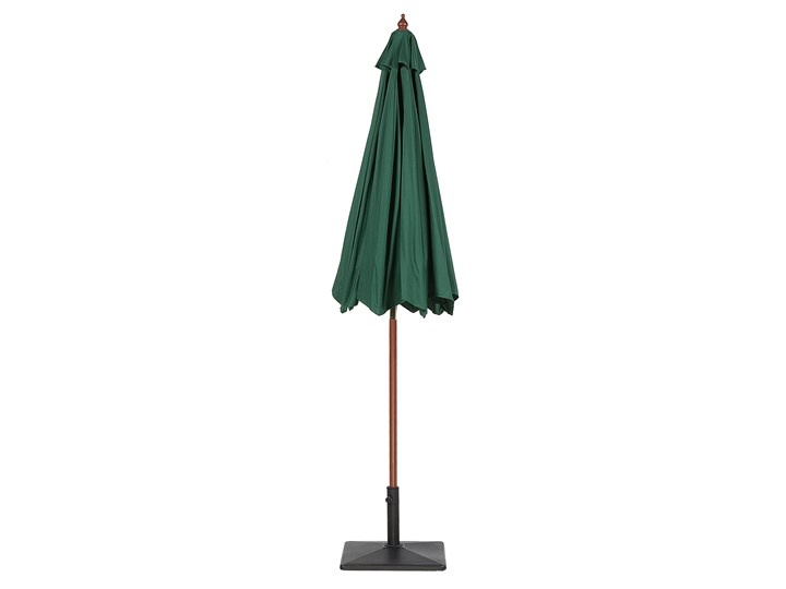 Parasol ogrodowy zielony składany duży 270 x 254 cm Kategoria Parasole ogrodowe Parasole Położenie nogi Centralne