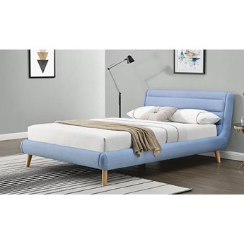 Łóżko Dalmar 140x200 - błękitne