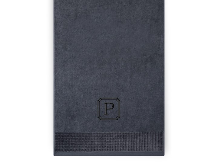Personalizowany ręcznik kąpielowy 50 x 100 – grafit Bawełna 50x100 cm Kategoria Ręczniki