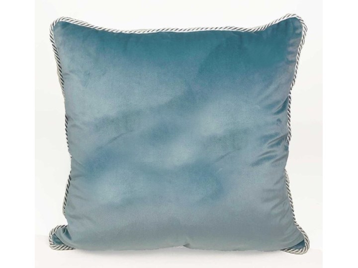 Poduszka VELVET - Srebrny Poszewka dekoracyjna Aksamit Poduszka dekoracyjna Kategoria Poduszki i poszewki dekoracyjne 45x45 cm Welur Kolor Miętowy