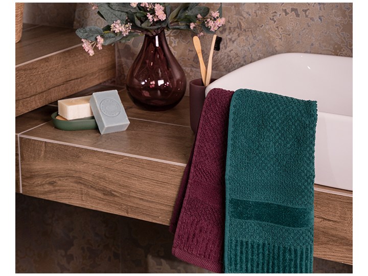 Ręcznik personalizowany IVO - kremowy 70x140 cm Kolor Beżowy 50x90 cm Bawełna Kategoria Ręczniki