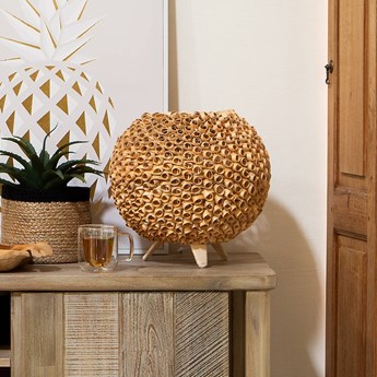 Lampa stołowa w kształcie kuli YUMA, Ø 30 cm
