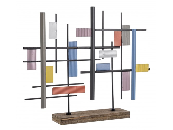 Mondarin 61x48.5 dekoracja do salonu Drewno Metal Kategoria Figury i rzeźby