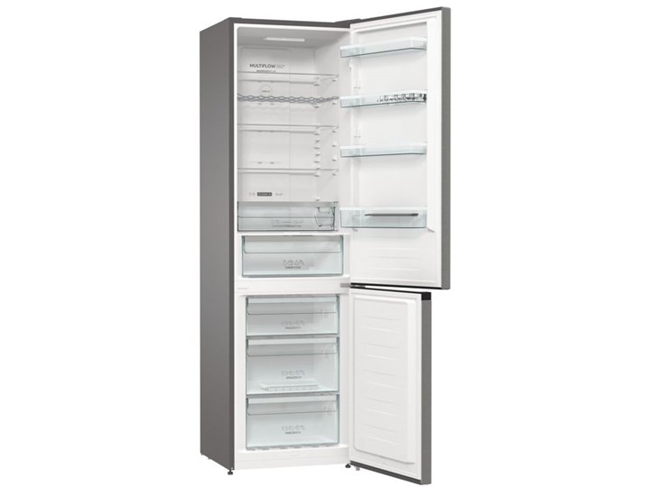 GORENJE NRK6202AXL4 NoFrost Srebrna Szerokość 60 cm Jednodrzwiowe Dwudrzwiowe Wysokość 200 cm Kategoria Lodówki
