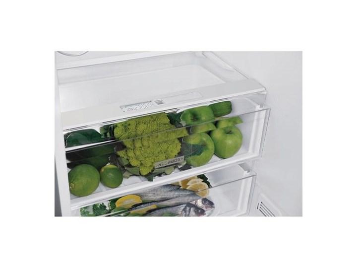 WHIRLPOOL W7 921I OX NoFrost Srebrna Wysokość 201 cm Jednodrzwiowe Dwudrzwiowe Wysokość 200 cm Szerokość 59,6 cm Szerokość 55 cm Kategoria Lodówki