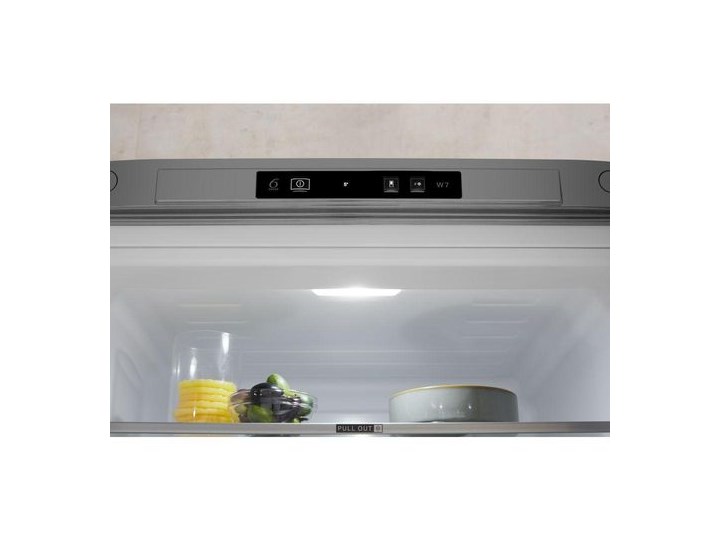 WHIRLPOOL W7 921I OX NoFrost Srebrna Szerokość 59,6 cm Szerokość 55 cm Dwudrzwiowe Jednodrzwiowe Wysokość 200 cm Wysokość 201 cm Kategoria Lodówki