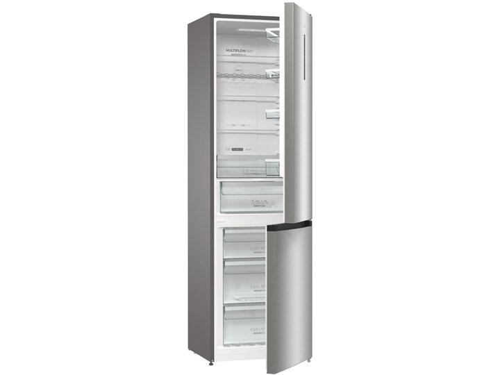 GORENJE NRK6202AXL4 NoFrost Srebrna Wysokość 200 cm Dwudrzwiowe Szerokość 60 cm Jednodrzwiowe Położenie zamrażalnika Na dole