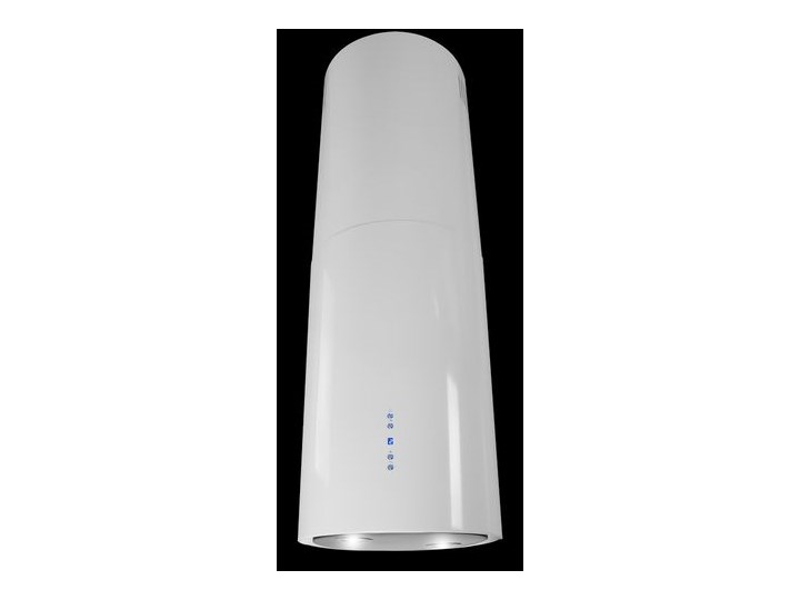 VDB PEARL White Okap wyspowy Szerokość 39 cm Poziom hałasu 66 dB Kolor Biały