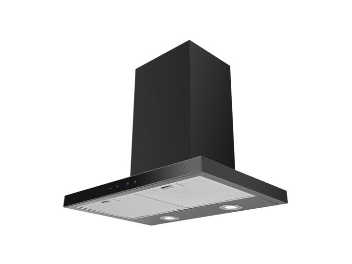 VDB T-Line Black 60 Szerokość 60 cm Okap kominowy Kolor Czarny