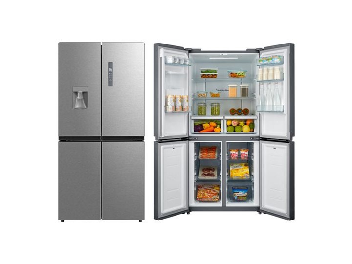 MIDEA HQ-627RWENWD NoFrost Szerokość 83,3 cm Wysokość 170 cm Szerokość 80 cm Wysokość 177 cm Dwudrzwiowe Kategoria Lodówki