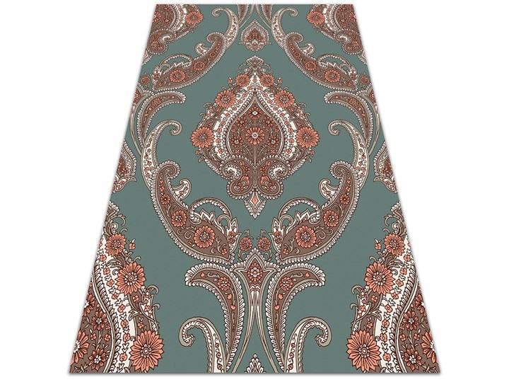 Nowoczesny dywan outdoor wzór Paisley vintage Prostokątny 60x90 cm Dywany Winyl 80x120 cm Pomieszczenie Balkon i taras