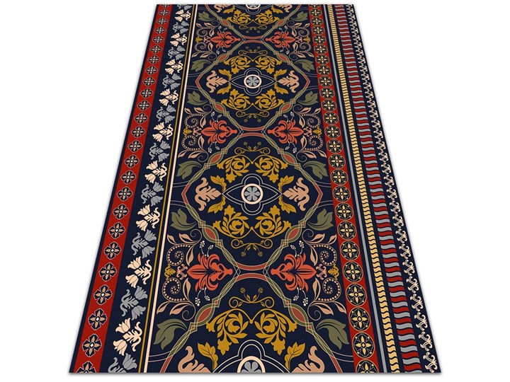 Tarasowy dywan zewnętrzny Kwiatowy wzór boho Prostokątny Kategoria Dywany Dywany 80x120 cm Winyl 60x90 cm Pomieszczenie Przedpokój