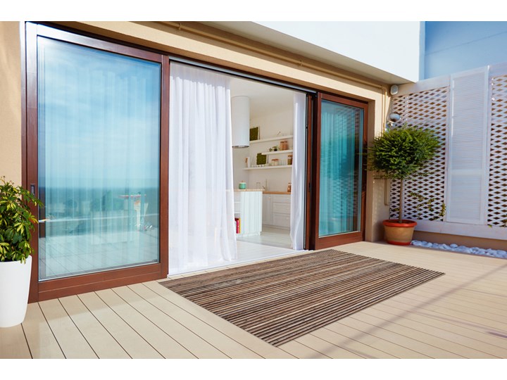 Dywan na taras do ogrodu na balkon Bambusowa mata 60x90 cm 80x120 cm Winyl Dywany Prostokątny Kategoria Dywany