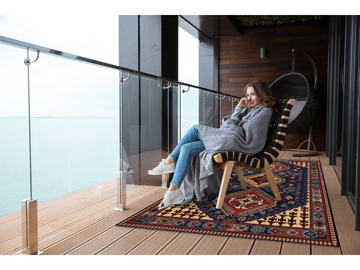 Wykładzina tarasowa z nadrukiem Krzyże Winyl Prostokątny 60x90 cm 80x120 cm Dywany Pomieszczenie Balkon i taras