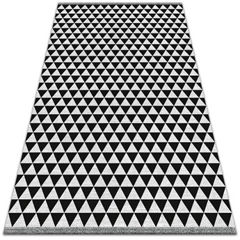 Wewnętrzny dywan winylowy Wzór trójkąty 60x90 cm