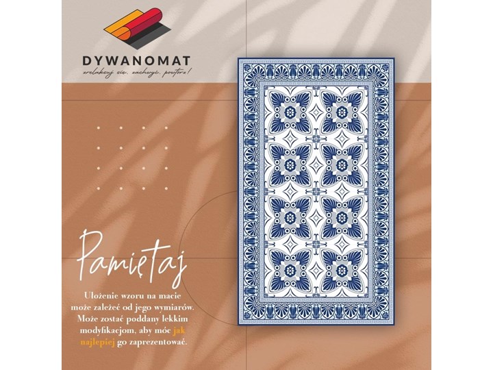 Dywan winylowy do wnętrz Pawie pióra Dywany Kategoria Dywany 80x120 cm 60x90 cm Kolor Szary