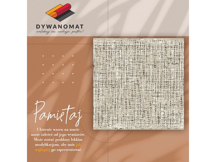 Modny uniwersalny dywan winylowy Tekstura tkaniny Dywany 80x120 cm Pomieszczenie Przedpokój 60x90 cm Pomieszczenie Sypialnia