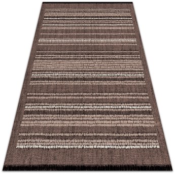 Modny dywan winylowy Wzór brązowa tkanina 60x90 cm