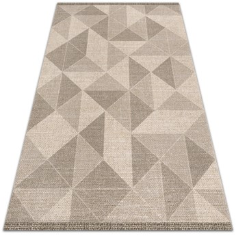 Uniwersalny dywan winylowy Trójkąty i kwadraty 60x90 cm