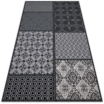 Modny uniwersalny dywan winylowy Mieszanka wzorów 60x90 cm