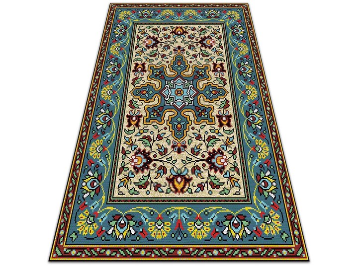 Dywan winylowy Kolorowe wzory geometryczne 60x90 cm
