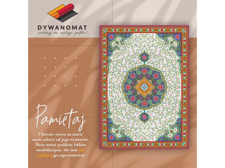 Modny dywan winylowy Turecki szyk 60x90 cm Dywany 80x120 cm Kategoria Dywany