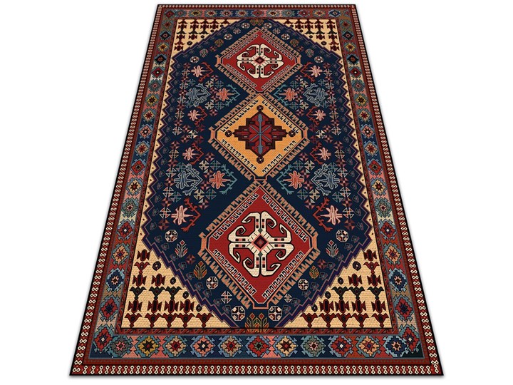 Dywan winylowy do wnętrza domu Krzyże Kategoria Dywany Dywany 80x120 cm 60x90 cm Kolor Czarny