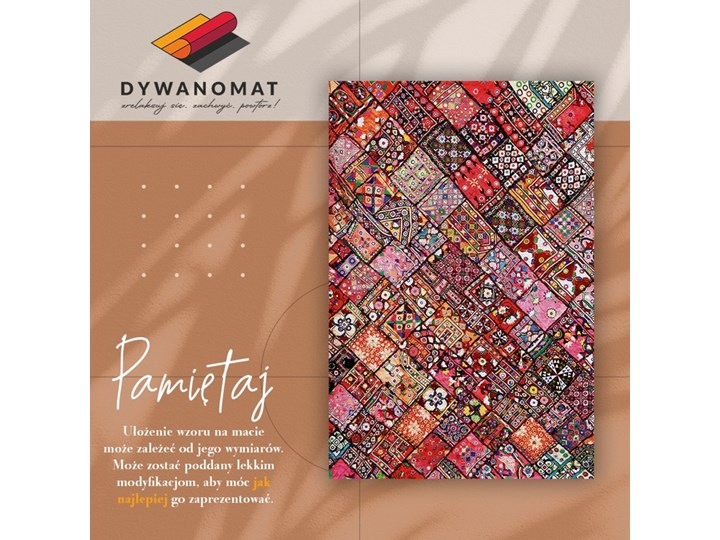 Dywan winylowy do domu Patchwork mozaika 80x120 cm 60x90 cm Syntetyk Dywany Poliester Kategoria Dywany