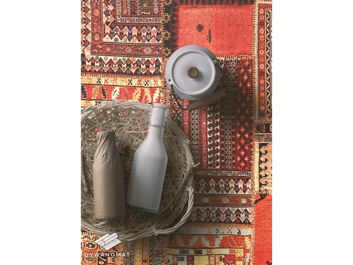 Modny dywan winylowy Patchwork abstrakcja 60x90 cm Syntetyk Dywany 80x120 cm Kategoria Dywany