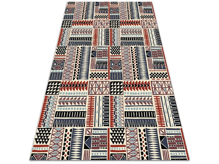 Modny uniwersalny dywan winylowy Indiańskie wzory Syntetyk Kategoria Dywany Poliester 80x120 cm 60x90 cm Dywany Kolor Szary