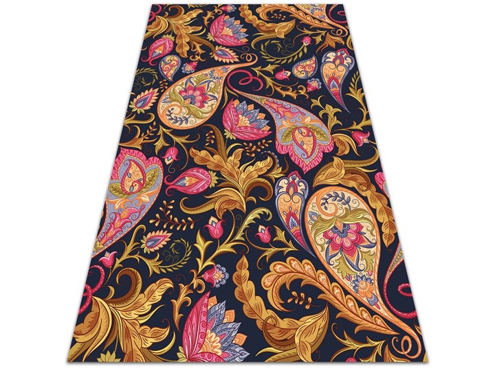 Modny uniwersalny dywan winylowy Kolorowy Paisley 60x90 cm