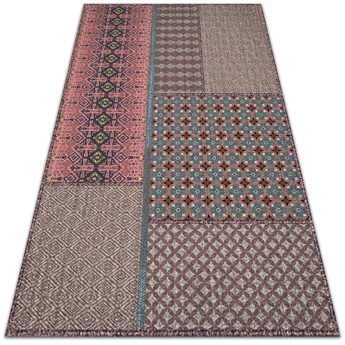 Wewnętrzny dywan winylowy Aztecki deseń 60x90 cm