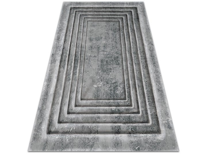 Wewnętrzny dywan winylowy Betonowe ramy 80x120 cm Dywany 60x90 cm Syntetyk Pomieszczenie Salon