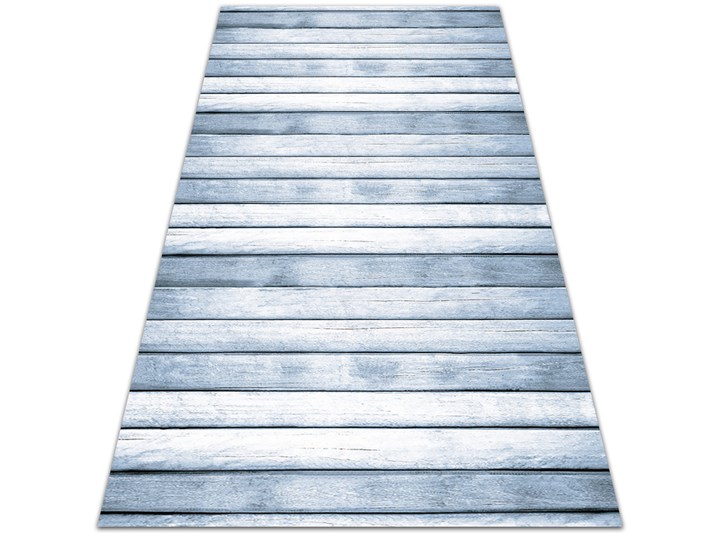 Wewnętrzny dywan winylowy Srebrne deski 60x90 cm