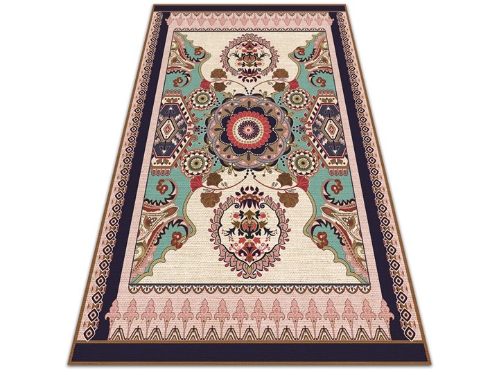 Uniwersalny dywan winylowy Geometryczne kwiaty 60x90 cm
