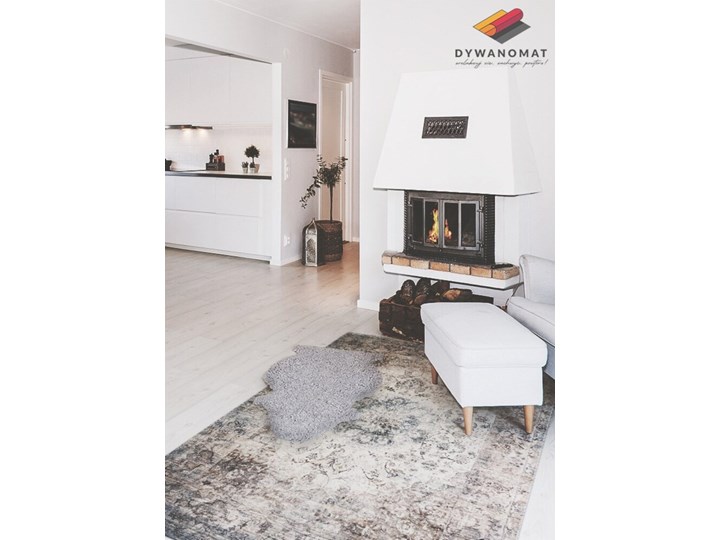 Modny uniwersalny dywan winylowy Perska geometria 80x120 cm 60x90 cm Dywany Syntetyk Pomieszczenie Salon