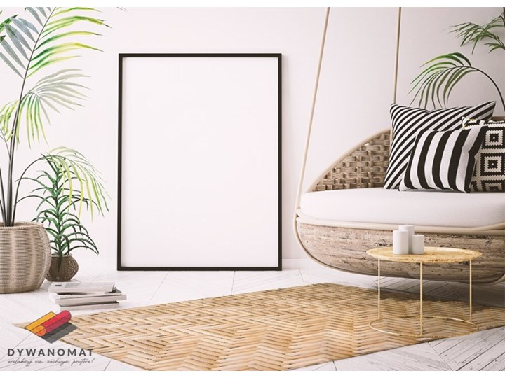 Modny winylowy dywan Wiklinowa tekstura Dywany 80x120 cm 60x90 cm Kategoria Dywany