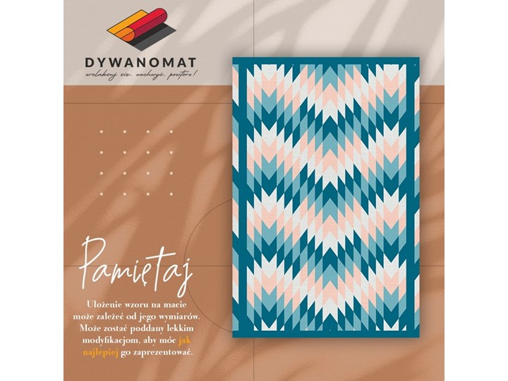 Modny dywan winylowy Geometryczna jodełka Dywany Syntetyk Poliester Kategoria Dywany 60x90 cm 80x120 cm Kolor
