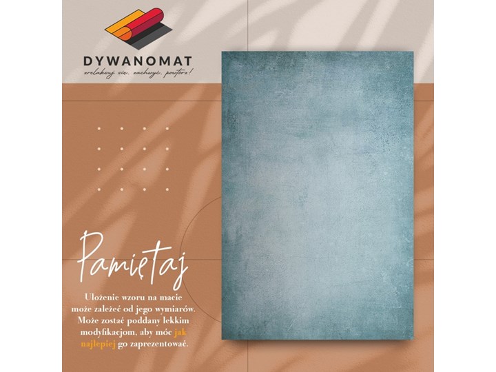 Dywan winylowy do domu Niebieski beton Dywany 80x120 cm Kategoria Dywany 60x90 cm Kolor Szary