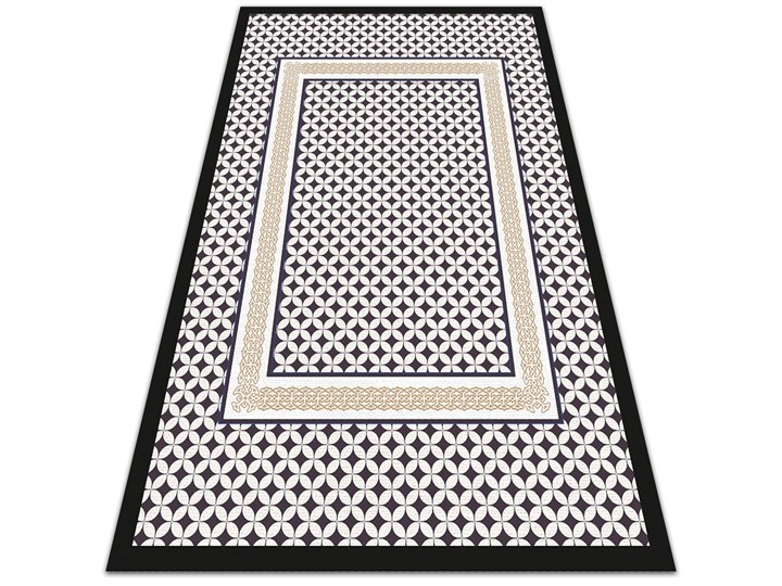Modny dywan winylowy Geometryczny warkocz 60x90 cm