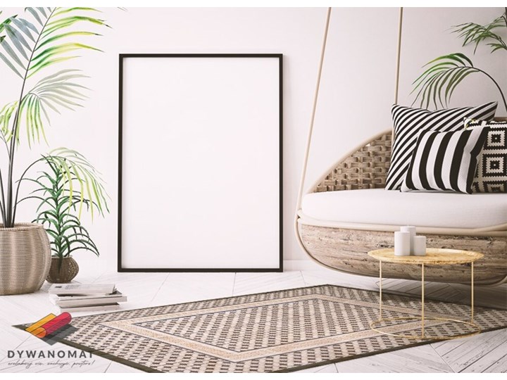 Modny dywan winylowy Geometryczny warkocz 80x120 cm Pomieszczenie Salon Dywany 60x90 cm Pomieszczenie Sypialnia