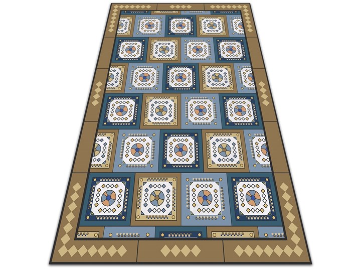 Uniwersalny dywan winylowy Geometryczna kostka 60x90 cm